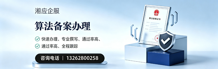 深圳算法备案申报服务