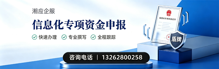 深圳信息化专项资金申报服务