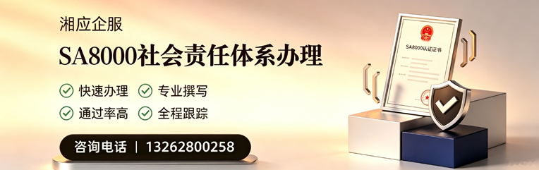 深圳SA8000社会责任体系认证服务
