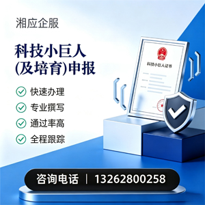 深圳科技小巨人及培育企业申报服务