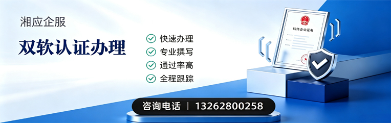 深圳双软认证申报服务